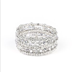 💥3/$15💥 ICE Knowing You - Silver Infinity Wrap Bracelet